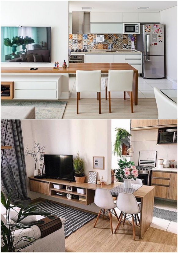 2米窄电视墙做电视柜效果,电视墙超长怎么做电视柜