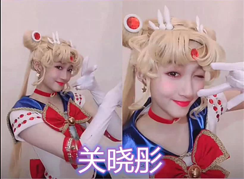 关晓彤cos满神,关晓彤cos冰雪公主