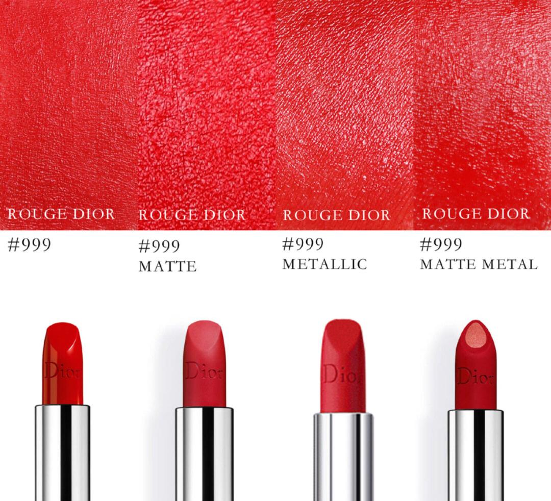 迪奥999几个色号的区别,迪奥999三种价钱一样吗