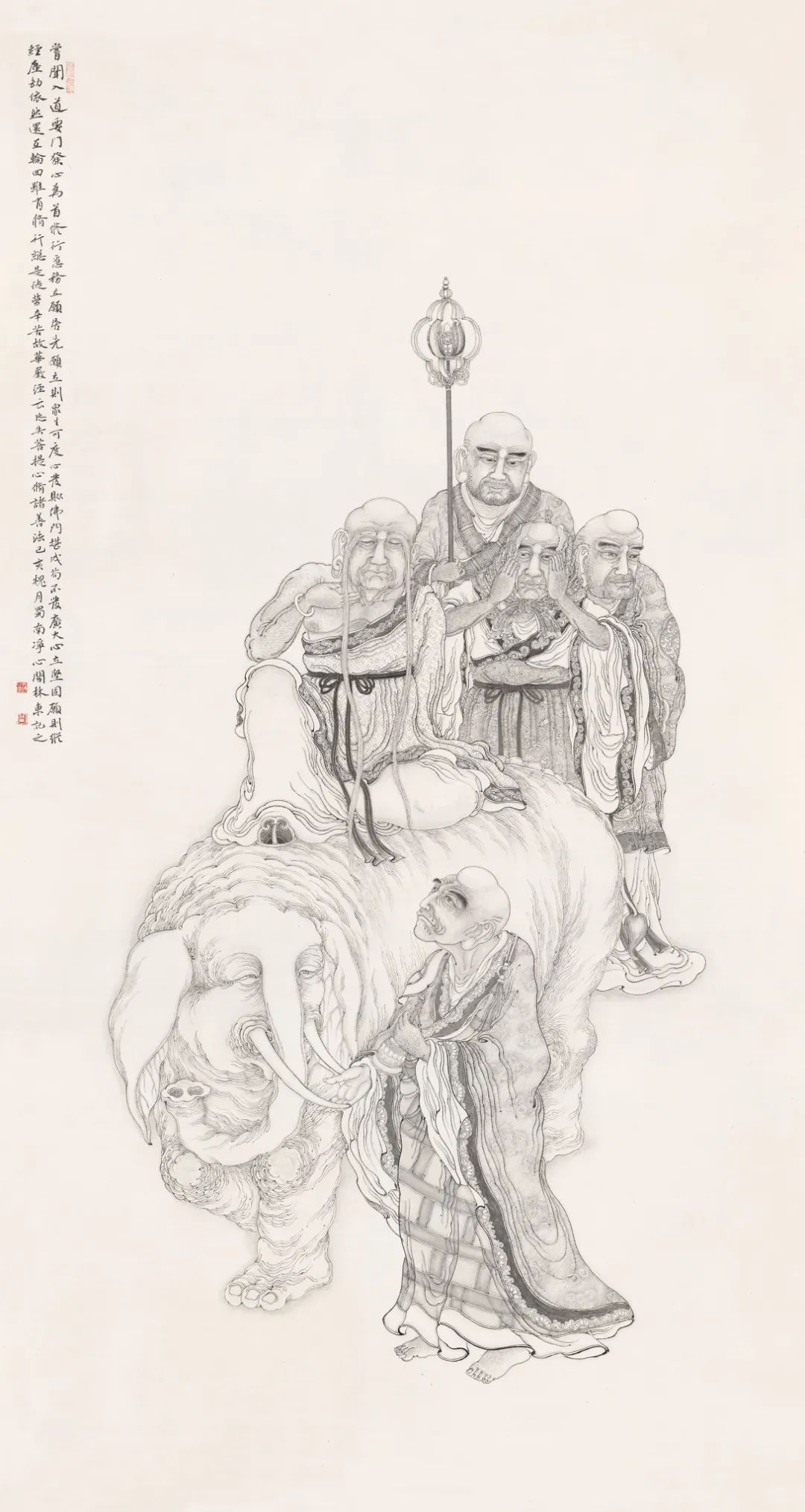 林东工笔画作品欣赏,林东工笔画