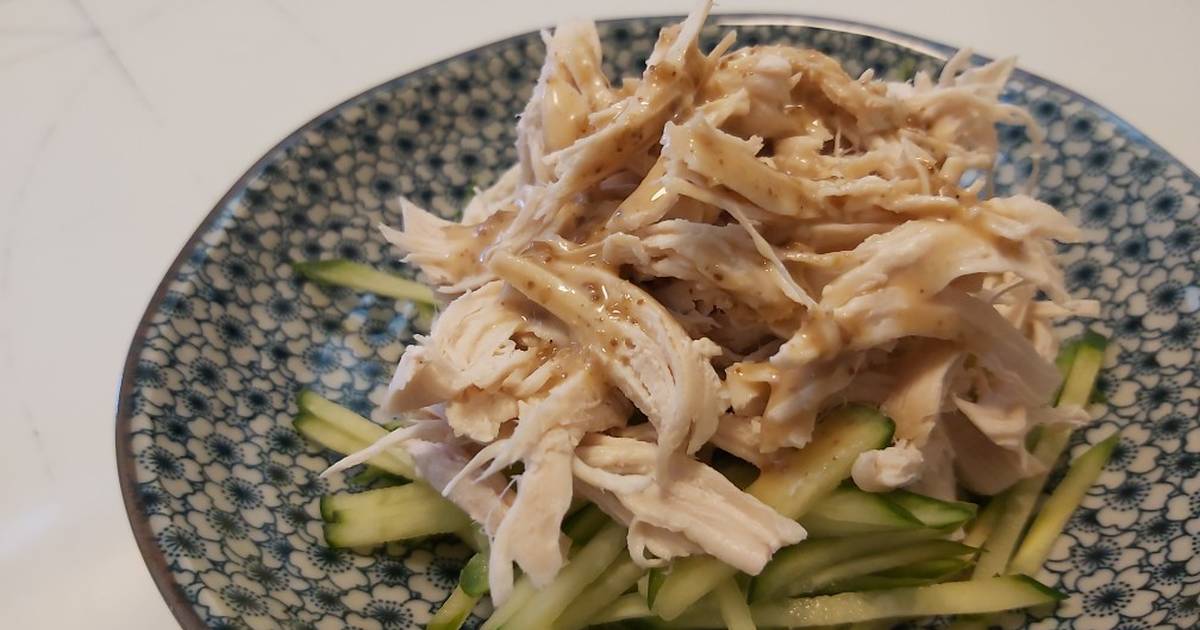 凉拌鸡丝的正确做法,怎么凉拌鸡丝好吃又嫩