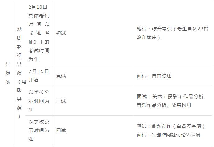 北京电影学院2023考试时间,北京电影学院哪天考试