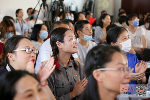 医心向*党**丨今天的荆州二医，燃爆了