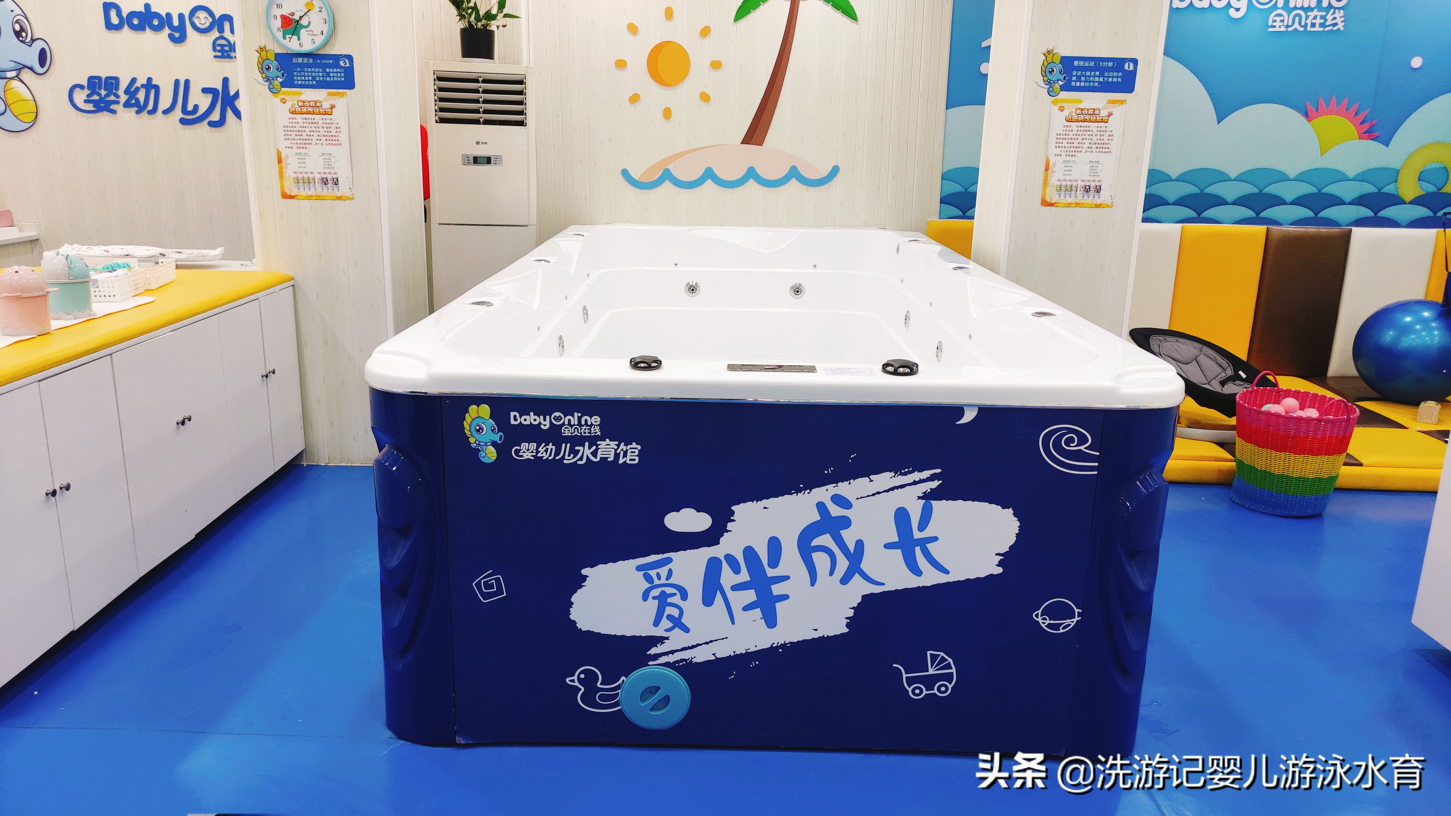 蓝鲸婴幼儿游泳加盟,开婴儿游泳加盟店费用大概多少