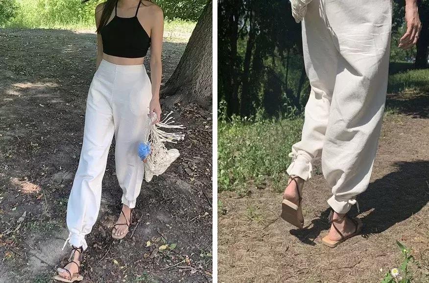 粗腿显瘦裤子加绒加厚200斤,比较适合粗腿的裤子