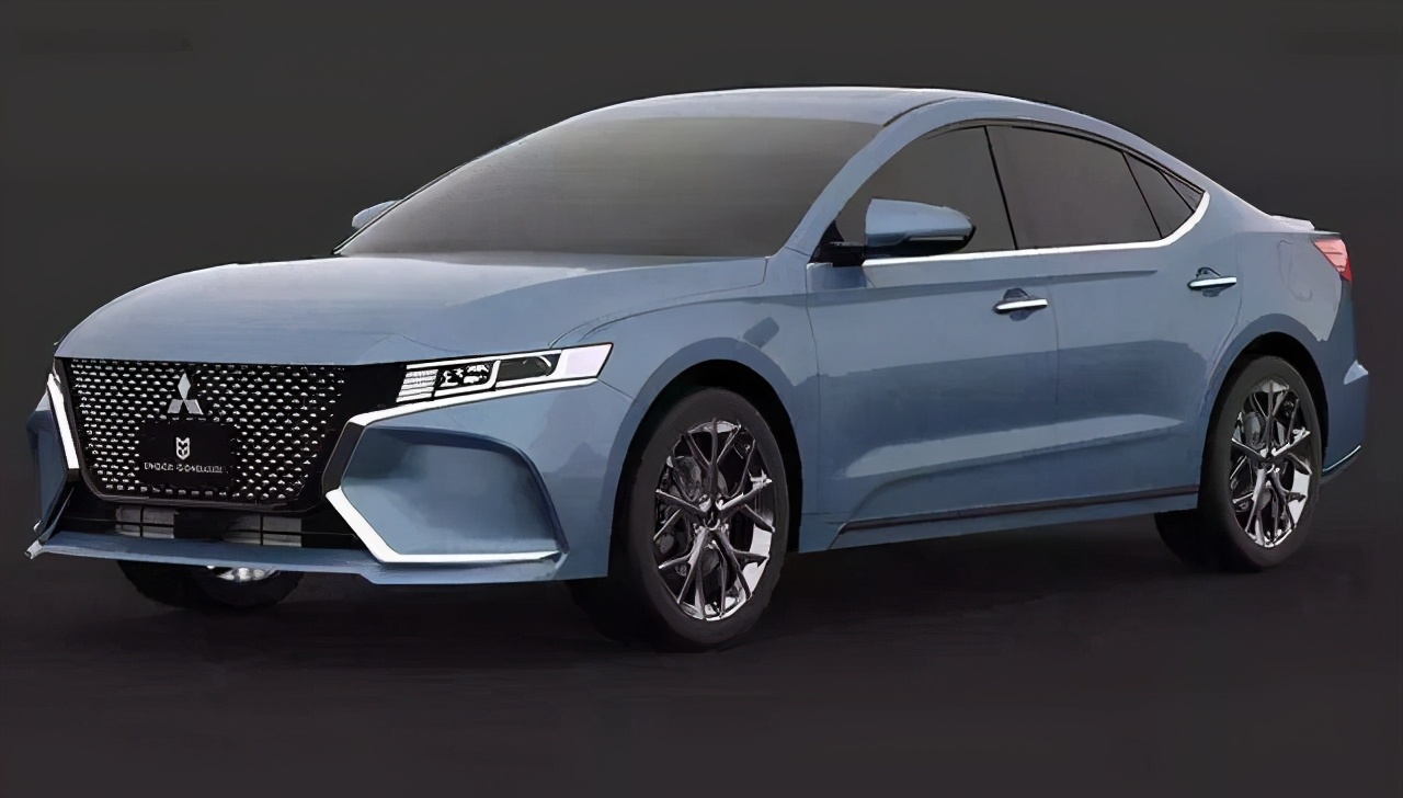 全新三菱戈蓝图片,三菱全新戈蓝渲染图曝光