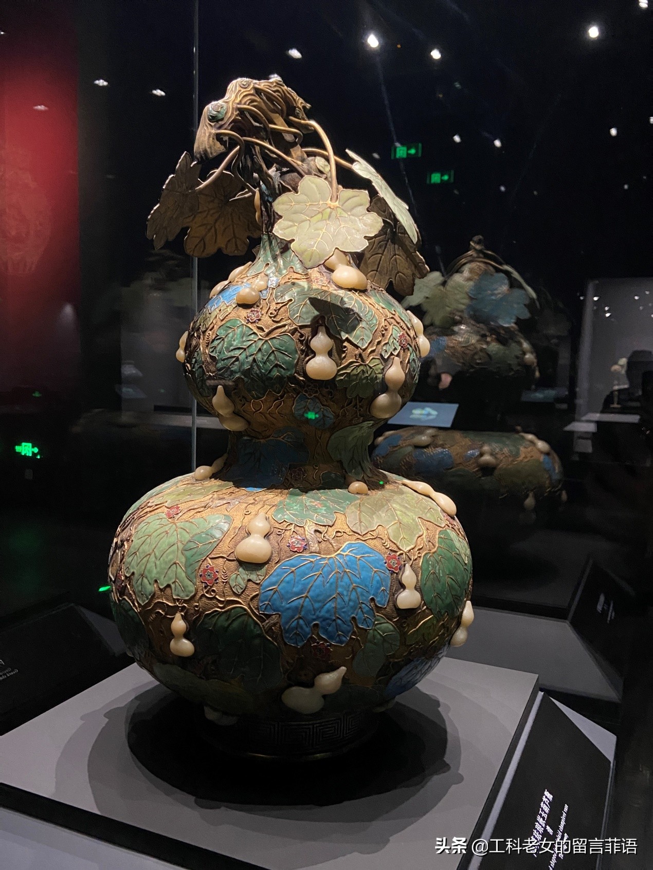 清宫铜胎珐琅器图片,珐琅重器真品图片