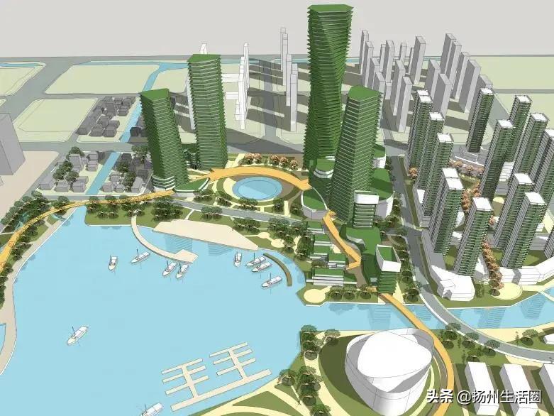 扬州中心450米高楼开工时间,扬州最高的高楼有多高