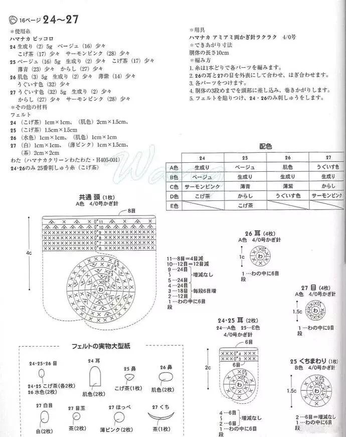 玩偶球球帽编织,保龄球花样编织方法