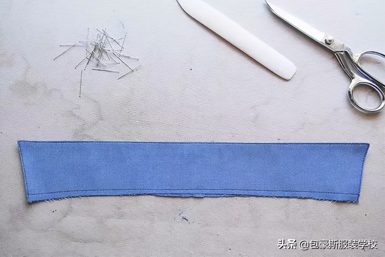 衬衫制版教程完整版,超详细衬衫领子缝纫工艺细节分解