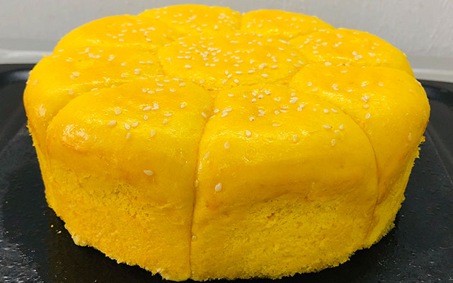 南瓜奶酥面包做法,花生面包子馅料做法