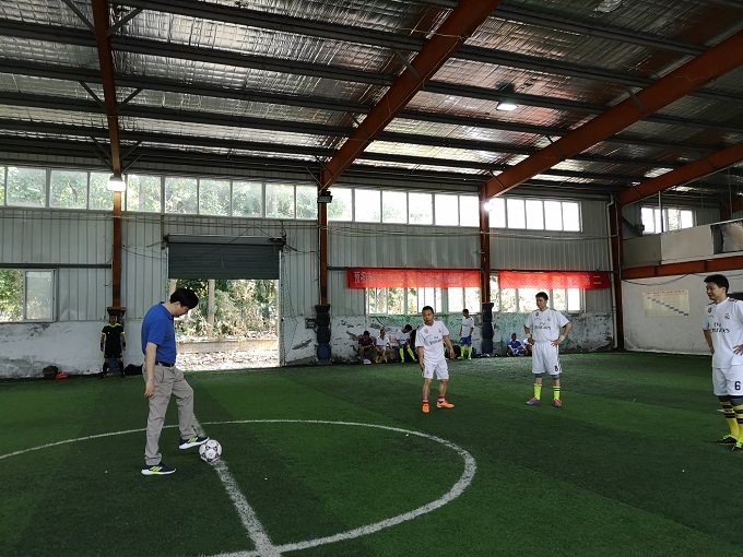 激情绿茵场,芜湖市阳光杯五人制足球赛