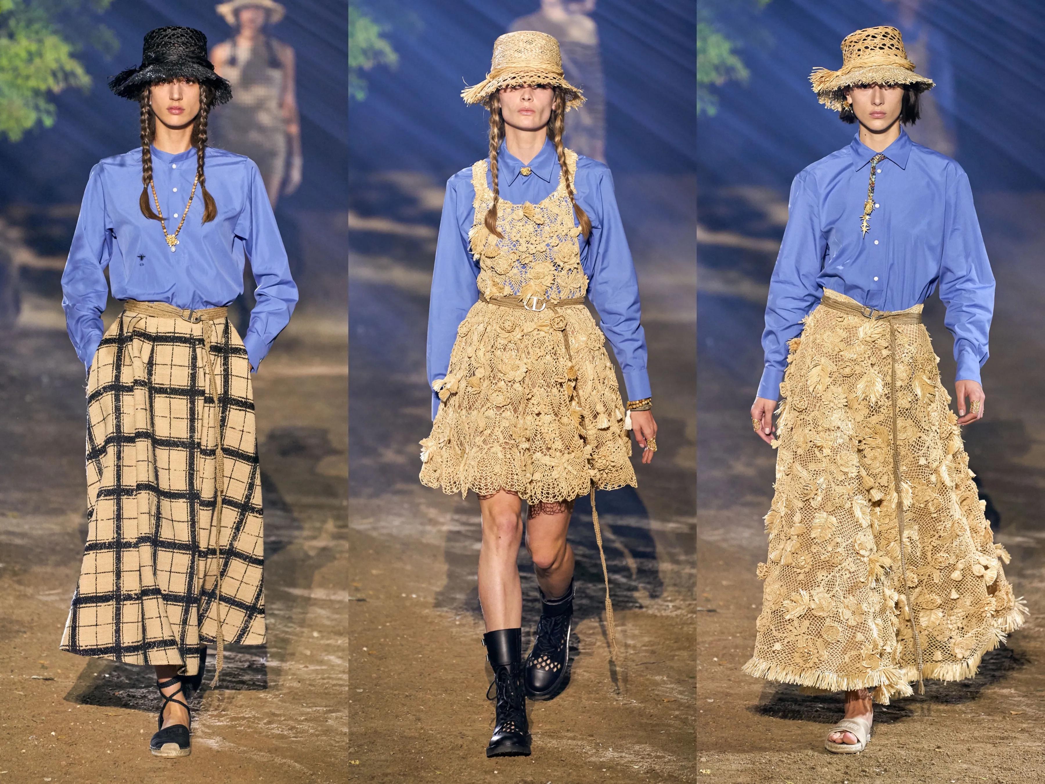 dior白衬衫搭配千鸟格半裙,dior白衬衣搭配男