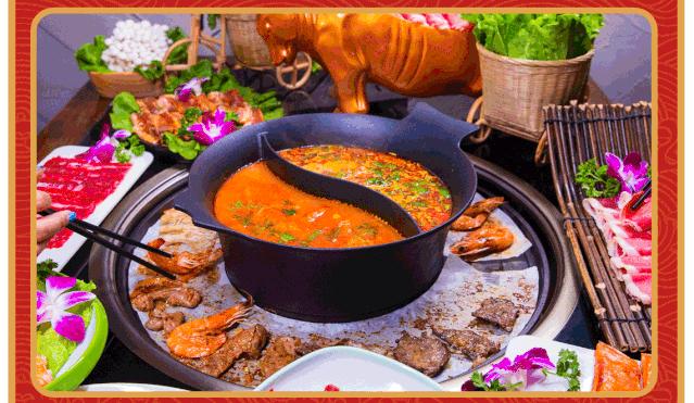 烤肉火锅一体餐厅最火的店清真,涮烤一体烤肉店