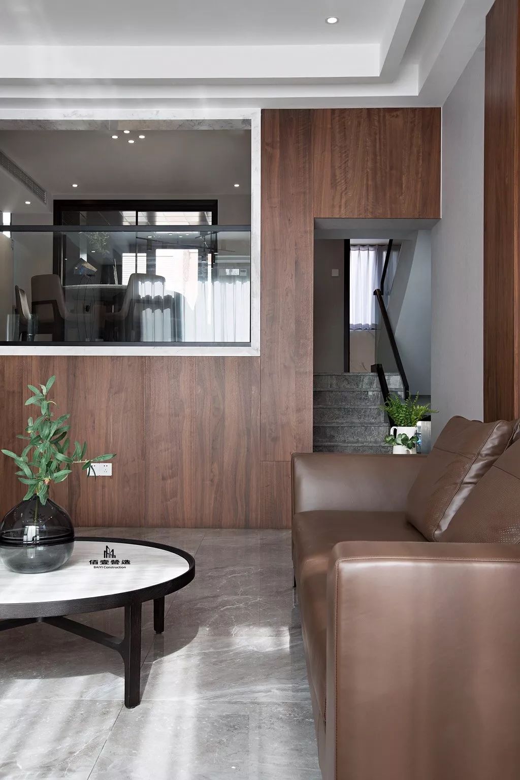 木饰面的背景墙温润的质感,木饰面做背景墙环保耐用吗