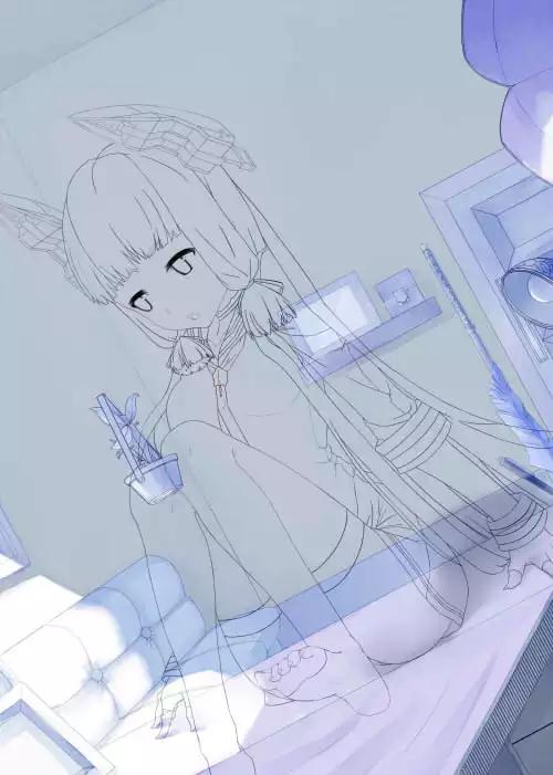 SAI绘画教程|零基础如何学习sai画出漂亮的作品？