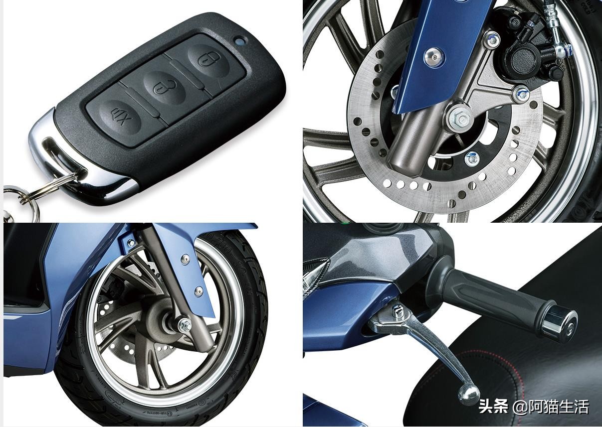 豪爵vr150踏板摩托车,豪爵afr125踏板与vr150参数对比