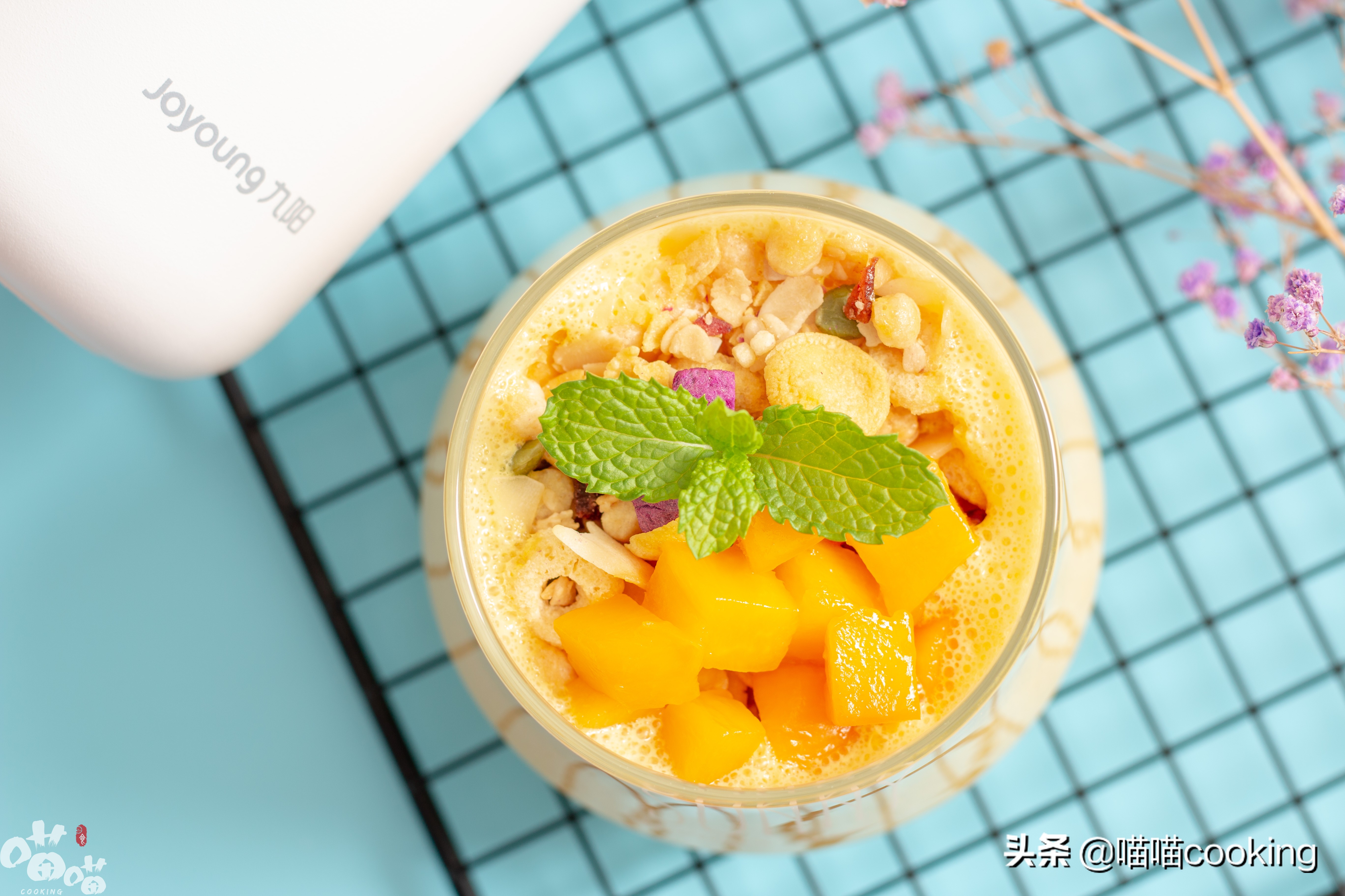 芒果简单易做的甜品做法,芒果控软糯香甜