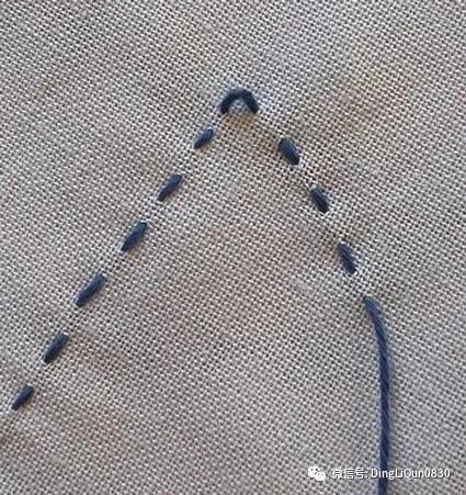 传统刺子绣入门针法教程,刺绣教程新手入门结粒绣