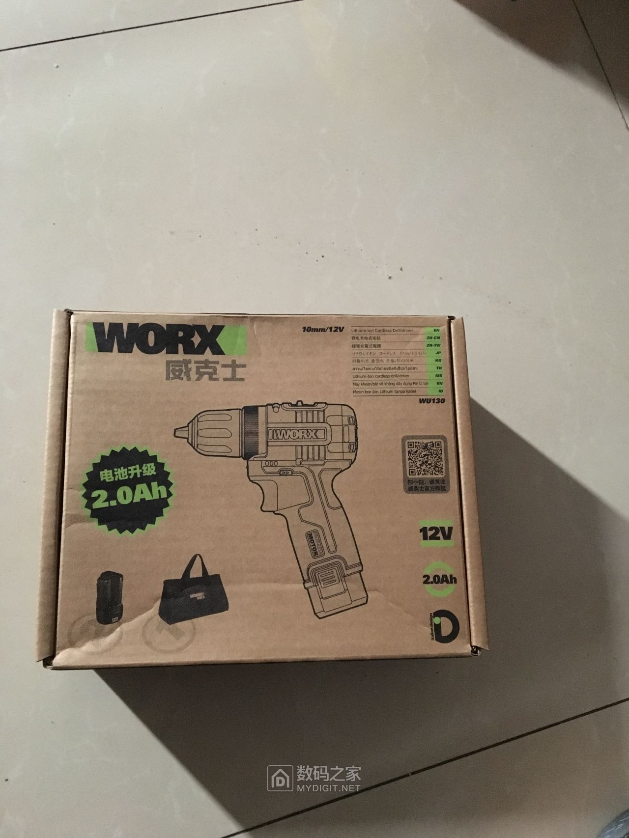 到手即拆！威克士WU130小电钻，非常适合业余玩家使用的电动工具