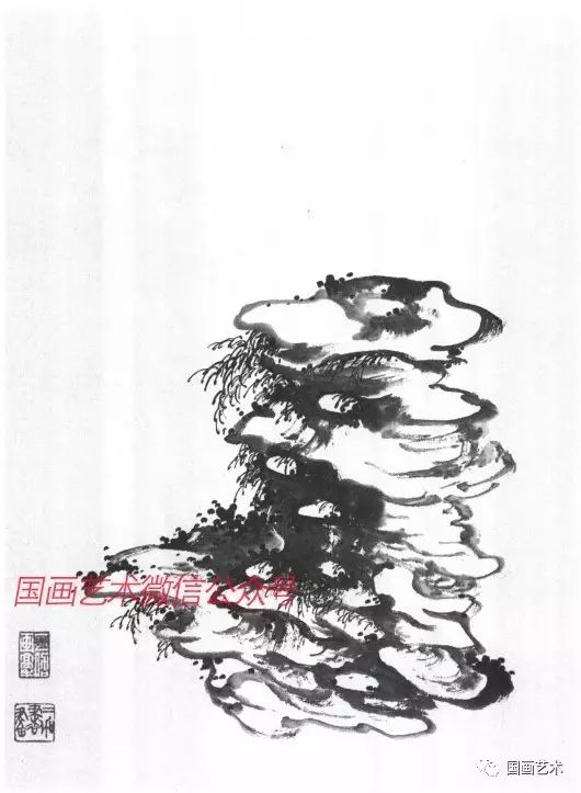 老春山水画基础技法,中国山水画技法教学王岳岗