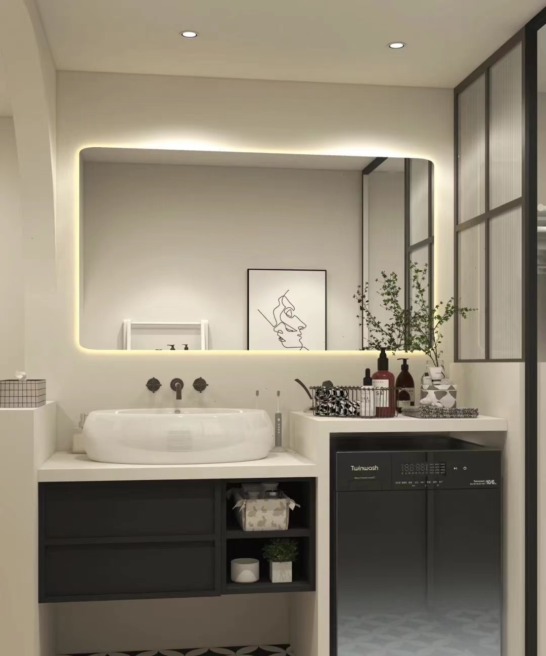 极窄超长卫生间最佳布局图,超小卫生间设计有哪些技巧