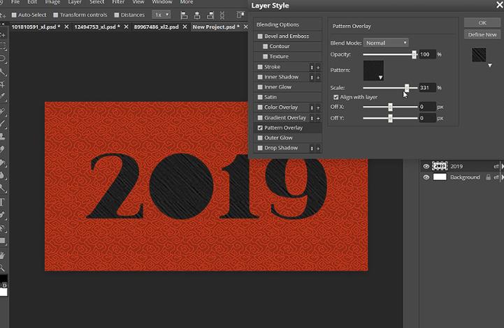 2019年新年贺卡图片,新的一年的新年贺卡