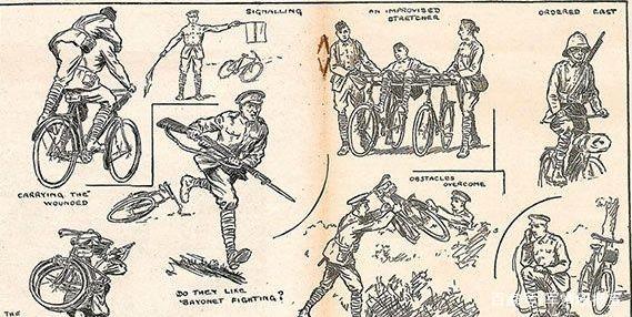 “骑”出来的帝国元首,当自行车遇上战争没有什么不可能