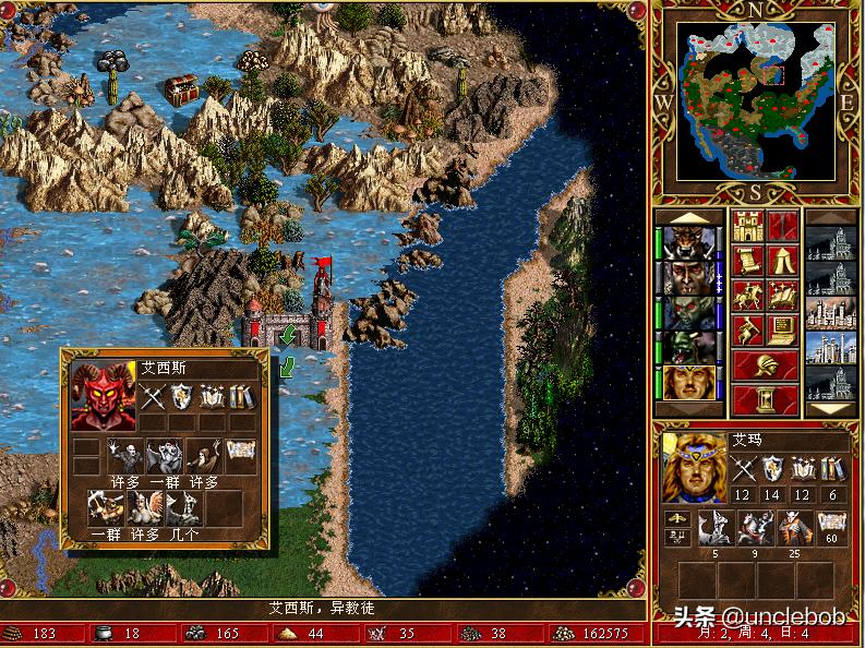 英雄无敌3脆弱平衡失控，电脑瞬间崩盘