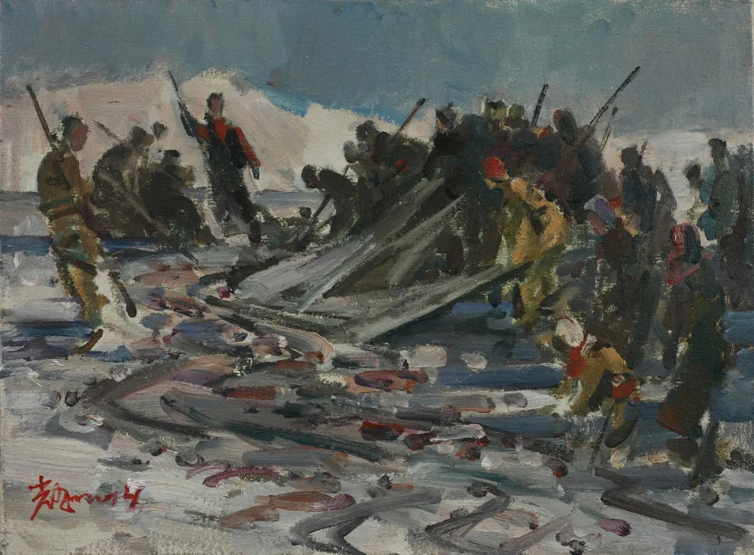 央美油画写生展,中国油画院油画写生