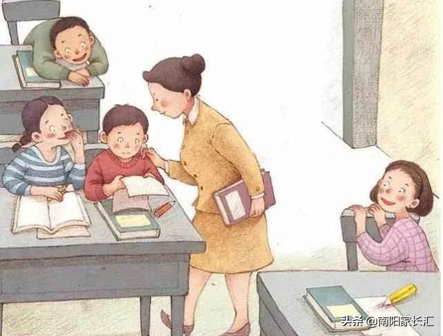 南阳第五完全学校里，一位老教师的不老心声