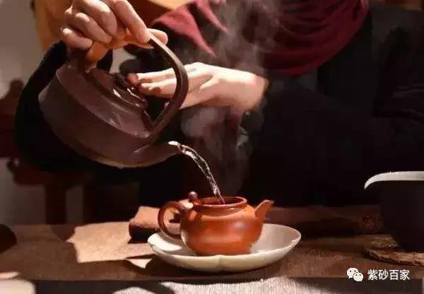 谁再说真紫砂不烫手，就请他放手上试试！