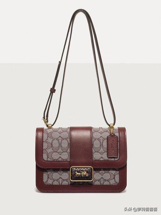 coach提花织物托特包,coach小号提花织物包