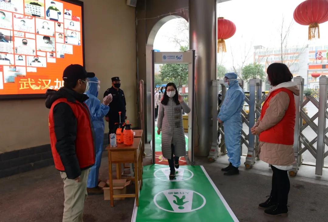 【疫情防控涧西行动】涧西战“疫”校园风采(八)