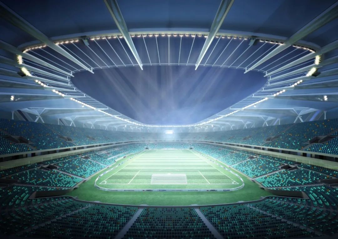 昆山专业足球场方案,恒大专业足球场设计方案