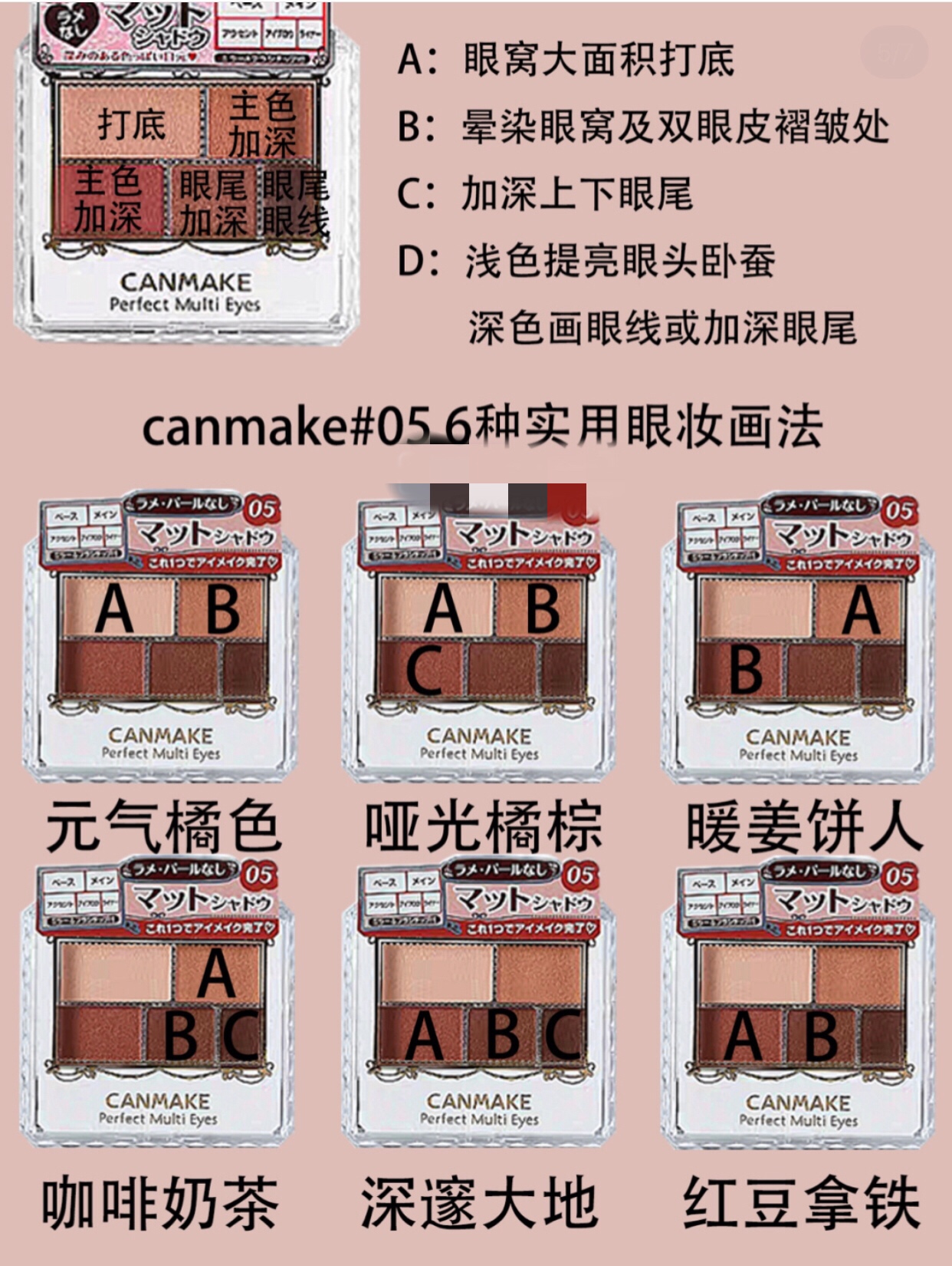 眼影盘6色推荐,6大盘眼影盘推荐测评