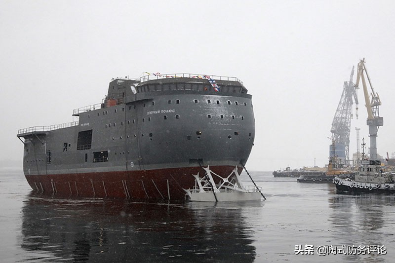漂浮的鸭蛋：俄罗斯造出一艘很丑的北极科考船，美国人却如临大敌