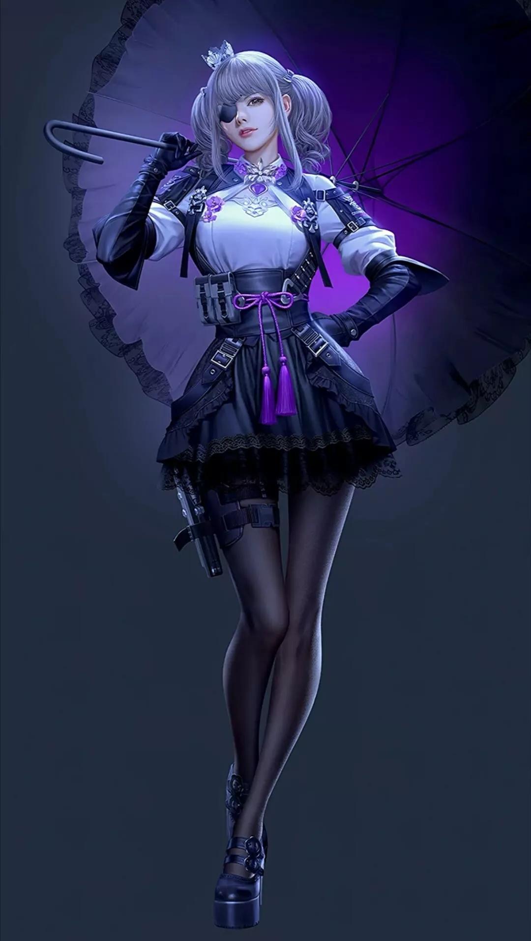 动漫壁纸二次元御姐,游戏动漫美女壁纸