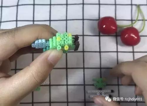 拼豆豆diy小图案彩虹,宝可梦拼豆图纸大全图片