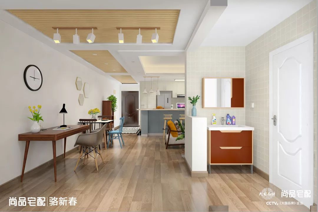 小房间榻榻米带吧台,小户型榻榻米上床下柜一体