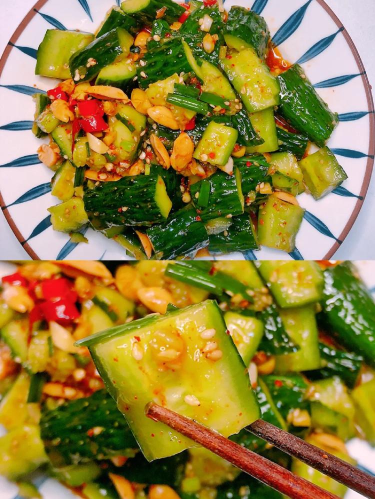 爽口小黄瓜凉拌菜的做法,爽口黄瓜凉拌菜的做法创新