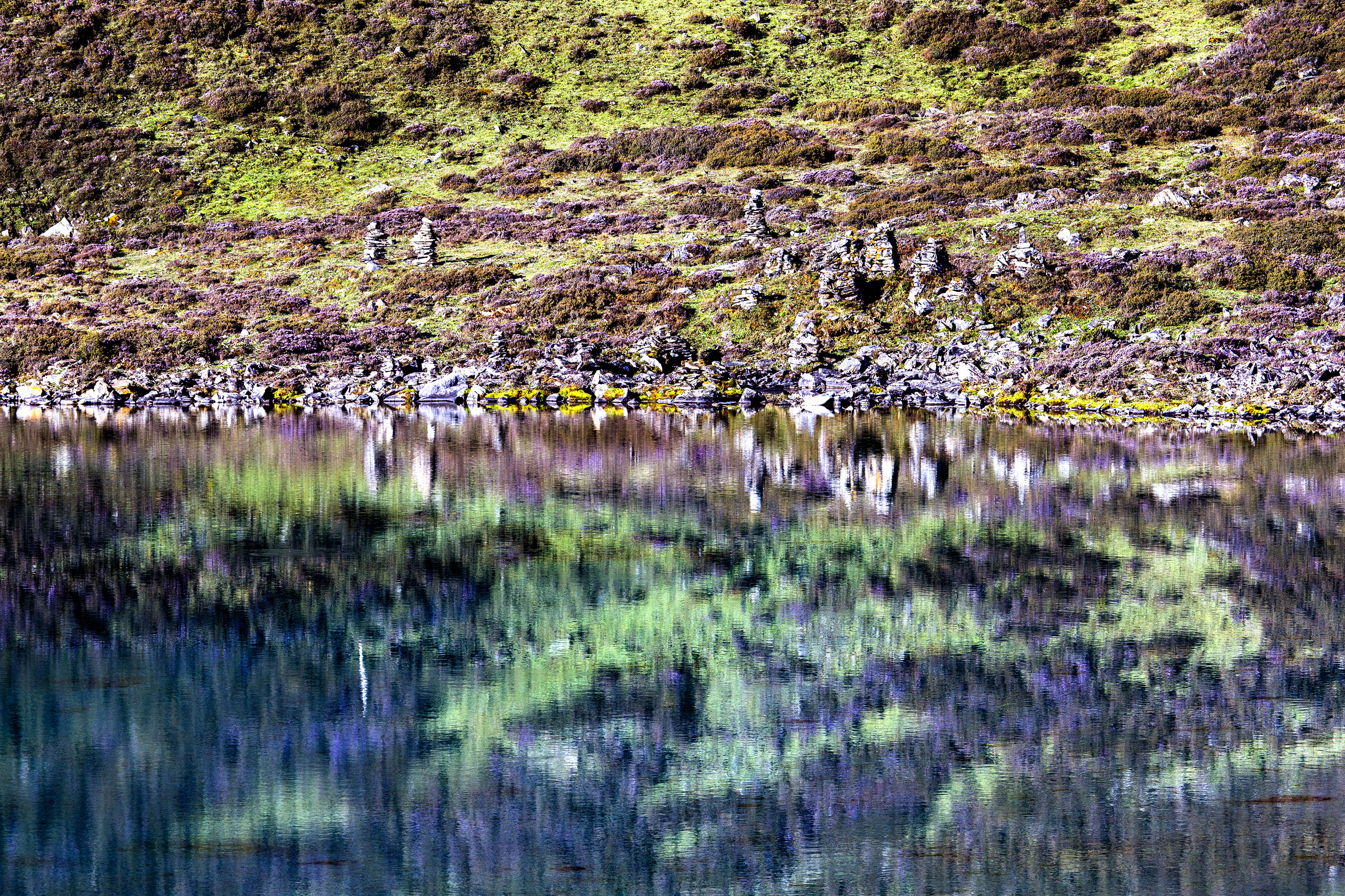 贡嘎雪山自由旅拍,里索海贡嘎雪山全景