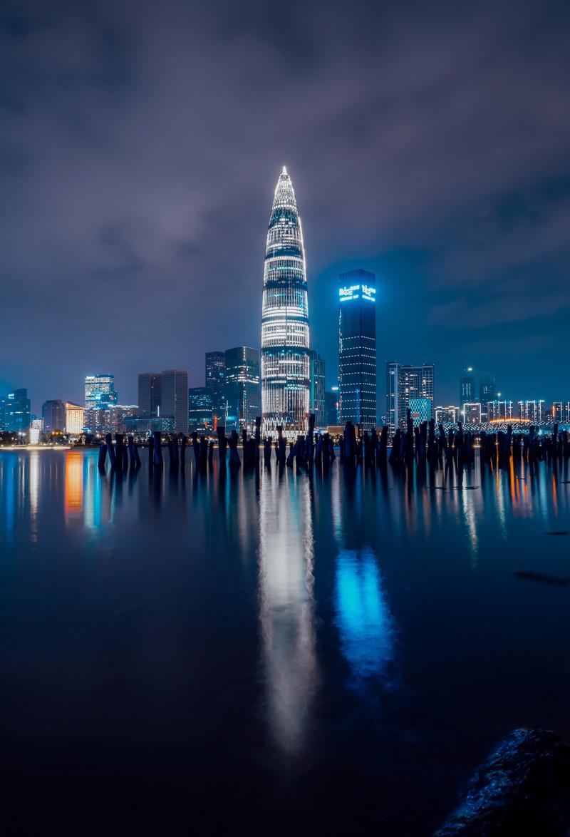 深圳华润春笋大厦最早效果图,深圳华润大厦原设计图