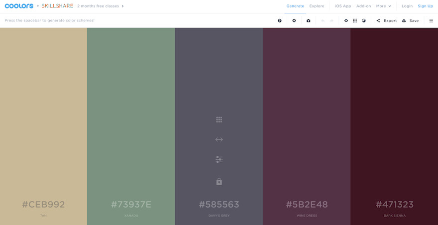 最全设计工具网站,在线配色工具大全