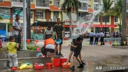 欢乐的泼水节鸟语花香,泼水节溢出的欢乐