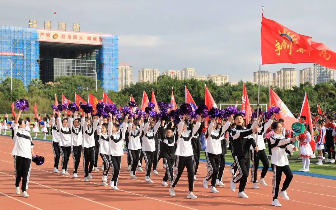 小学秋季田径运动会报道,运动少年展英姿