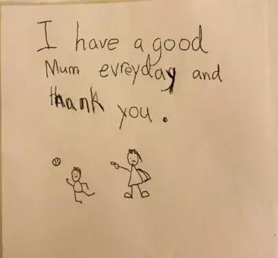 孙俪晒儿子的一家三口,孙俪写给儿子10岁的信