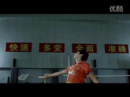 杜教练反手羽毛球高远球,左手羽毛球接反手高远球