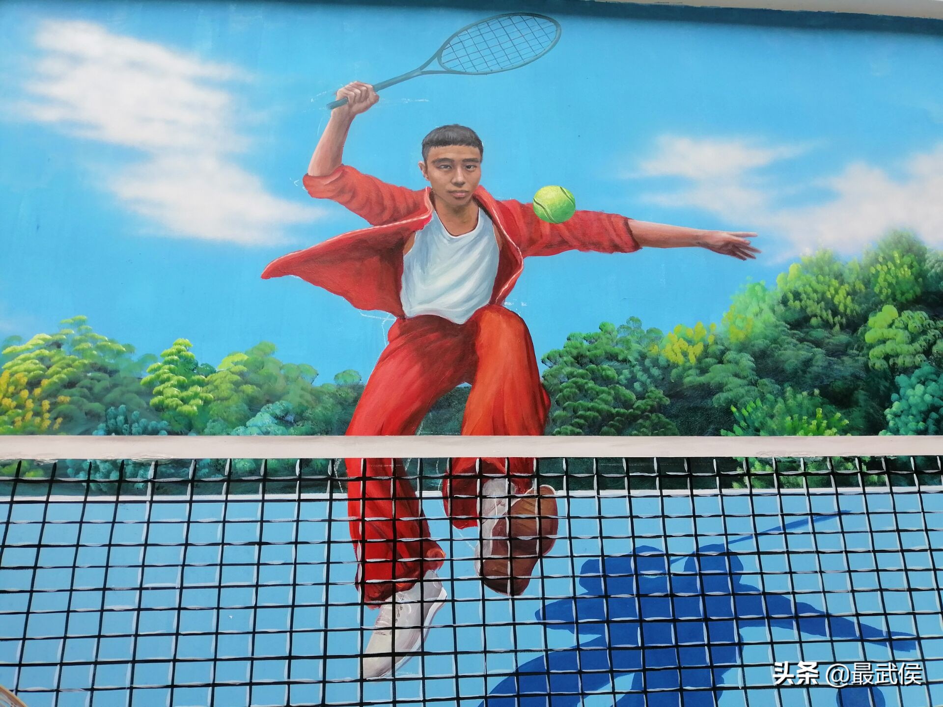 成都大运会街边氛围,成都大运会简阳场馆墙绘图片