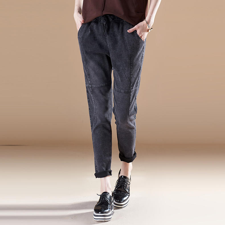 百搭超大码休闲裤显瘦,遮肉显瘦减龄款休闲裤